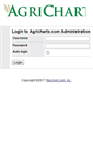 Mobile Screenshot of admin.agricharts.com