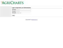 Tablet Screenshot of admin.agricharts.com