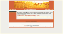 Desktop Screenshot of ag-chieve.agricharts.com